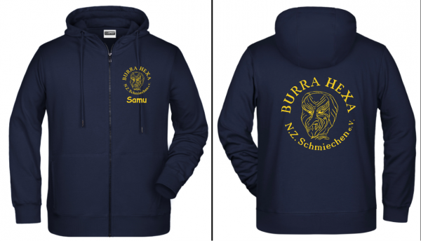 Burra Hexa Zip Hoodie